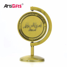Medalla deportiva de metal dorado con medalla de metal y medalla de metal del fabricante Custom Crafts Manufacturer